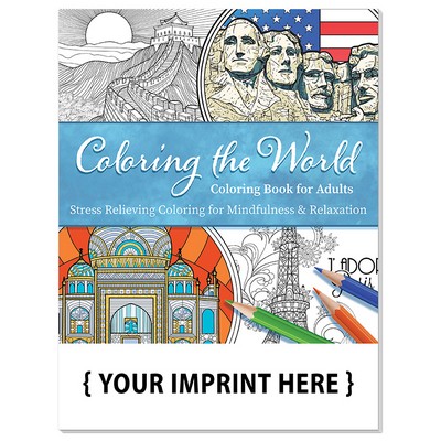 Coloring the World Adult Coloring Book